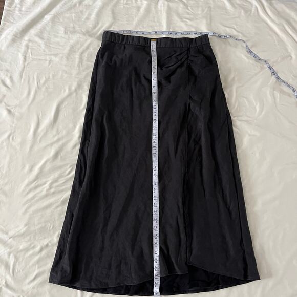 NWT Princess Polly Stretch Waist Thigh Slit Maxi Skirt Wmns 12 Witchy Whimsygoth - Picture 8 of 8